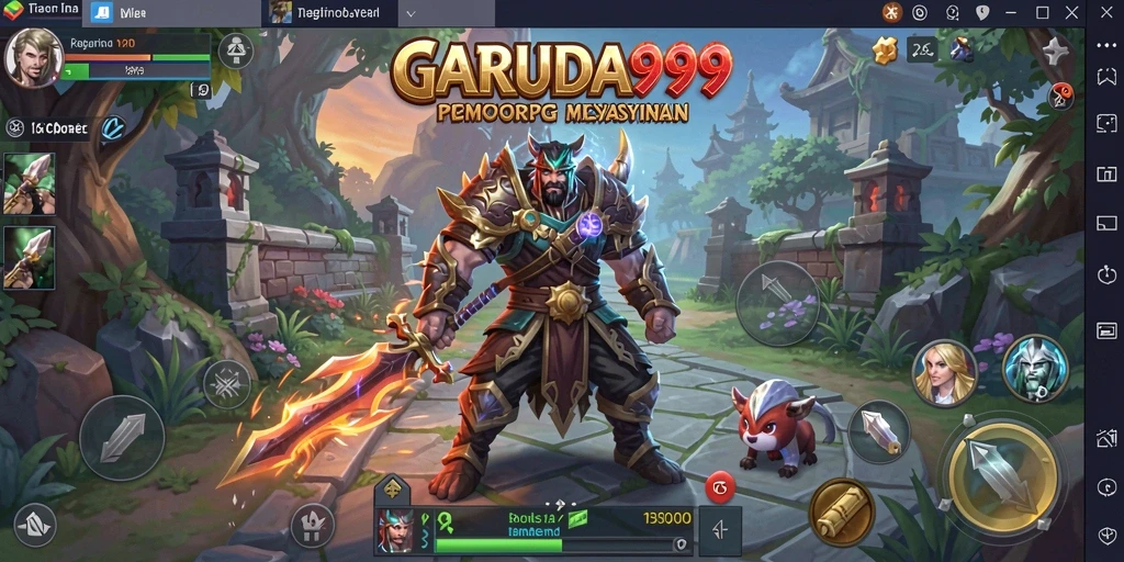 Tampilan gameplay seru di GARUDA999 dengan aksi penuh tantangan.