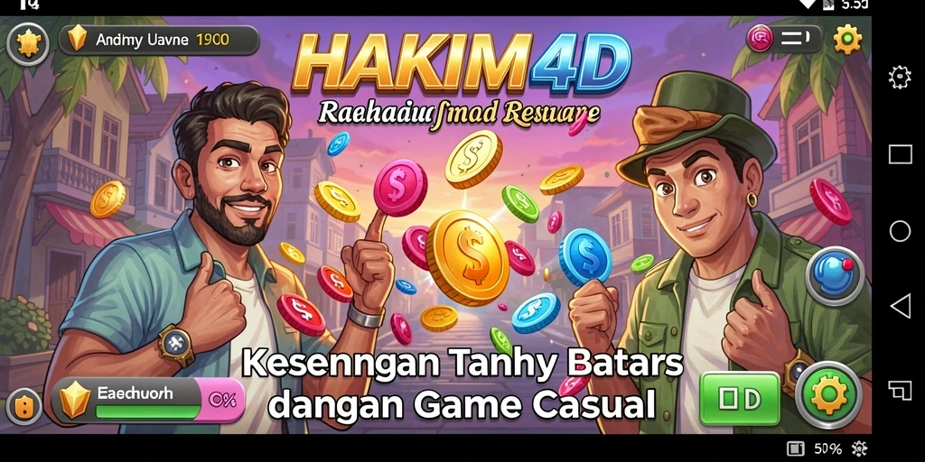 Tampilan gameplay HAKIM4D yang menarik dan penuh warna.