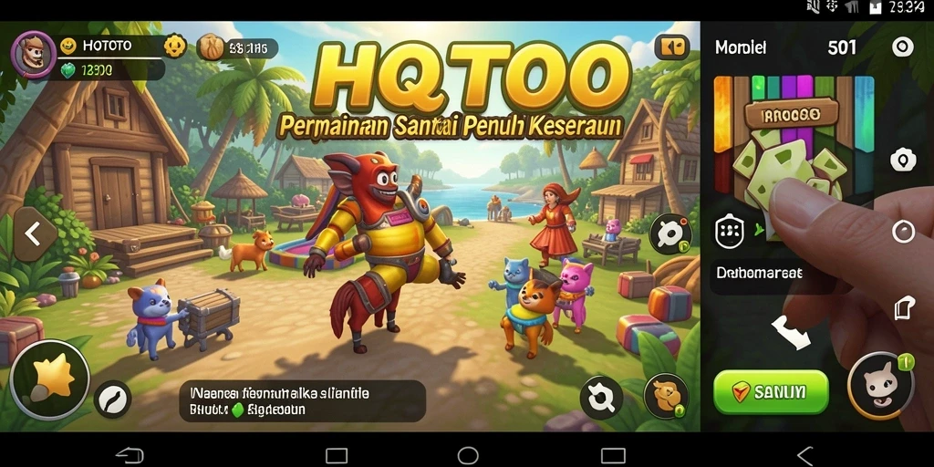 Gameplay seru HQTOTO dengan tampilan menarik dan interaksi pengguna.