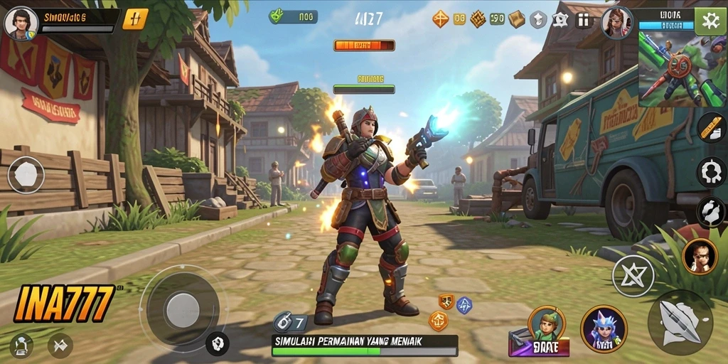 Tangkapan layar gameplay INA777 menunjukkan simulasi yang mendalam dan menarik.