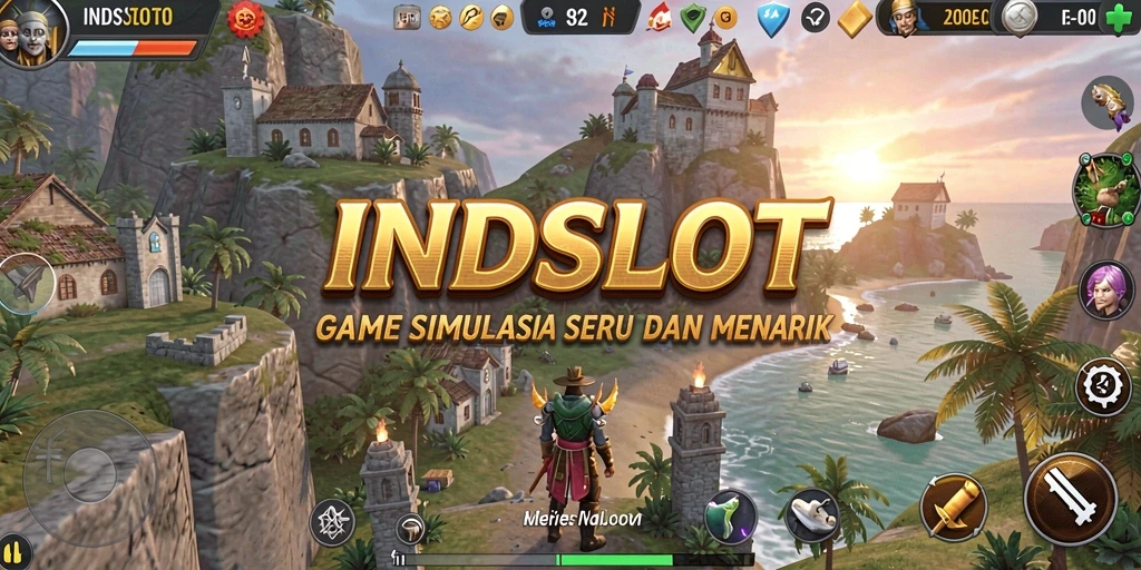 Tampilan gameplay INDSLOT yang mendebarkan dan interaktif.