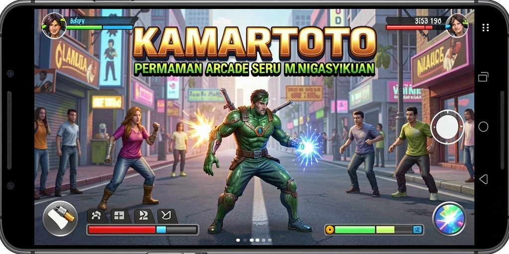 Tampilan menarik dari gameplay KAMARTOTO yang penuh aksi.