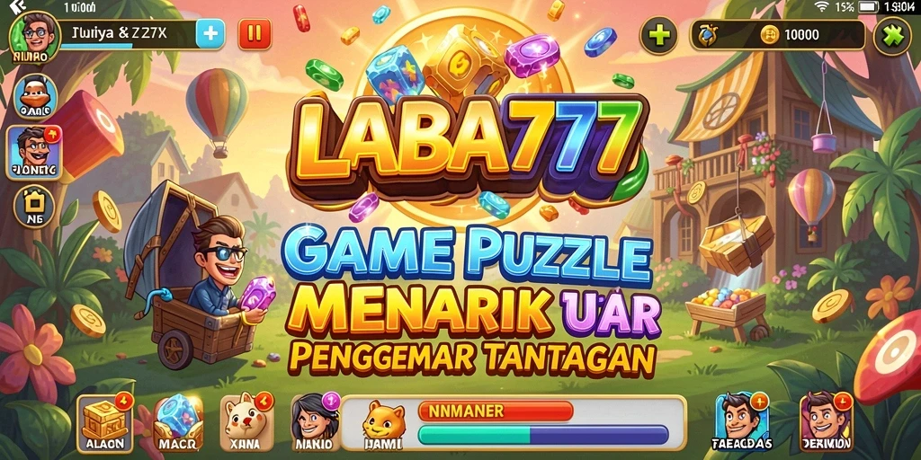 Tampilan dalam game LABA777 yang seru dan penuh warna.