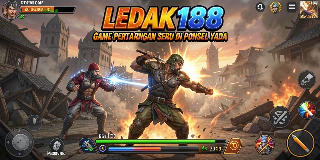 Tampilan gameplay <strong>LEDAK188</strong> yang menegangkan dan seru.