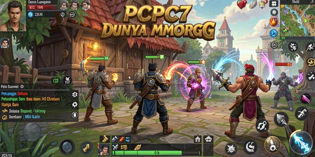 Gameplay mendebarkan dan petualangan seru dalam PCPC7.