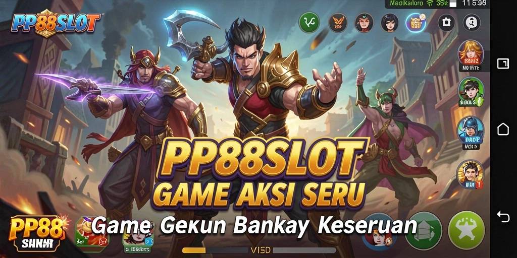 Tampilkan aksi mendebarkan dalam gameplay PP88SLOT.