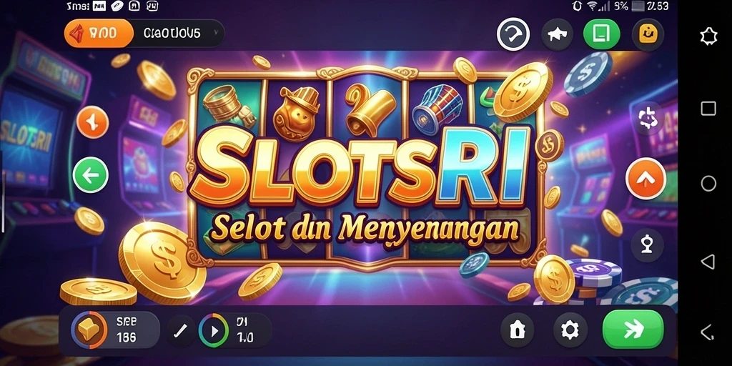 Screenshot gameplay SLOTSRI menampilkan keseruan bermain slot.