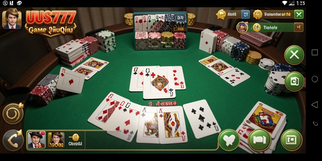 Tampilan menarik gameplay QiuQiu UUS777.